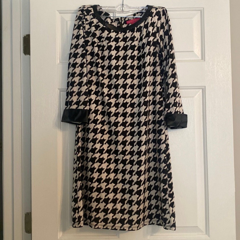 Houndstooth dress